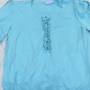 (3/$15) Aqua Sweater